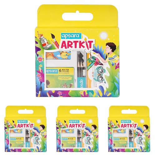 Image of Apsara Paper Art Kit|Multicolor (Pack Of 4)