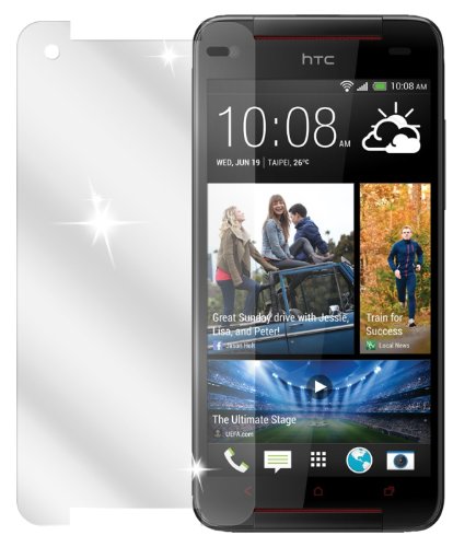 Ecultor I 6X Protection ecrán pour HTC Butterfly S Films de Protection d'écran Transparent