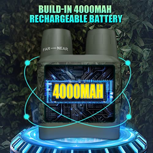 Night Vision Goggles, 4K Camouflage Night Vision Binoculars For Adults, Rechargeable Night Vision Goggles For Hunting & Security, 32Gb Tf Card To Save Photo Video, Best Gift For Hunters #TOP7