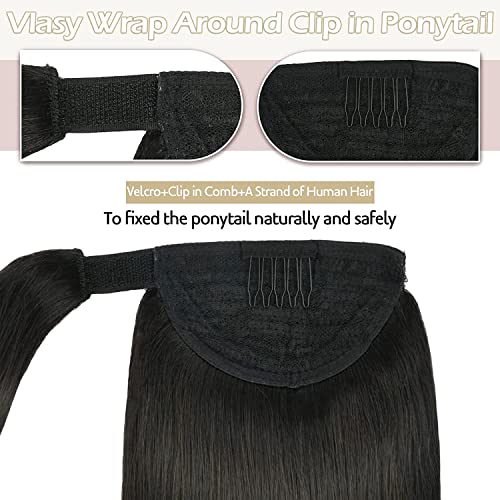 Vlasy Extension per coda di cavallo, capelli umani...