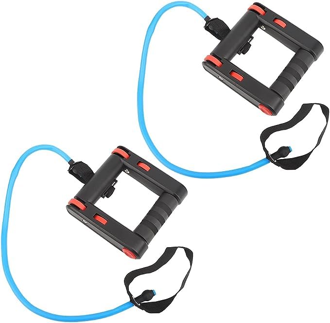 Toriox 2-In-1 Folded Abdominal Exercise Wheel Resistance Bands Fitness Ab Roller for Home Leg Abdominal Muscle Trainer Exercise-image-35