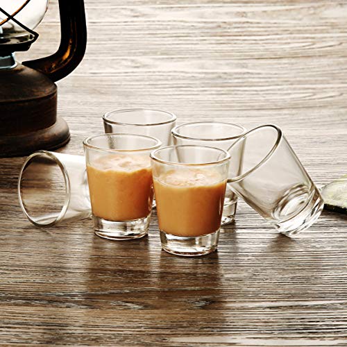 Bcnmviku 1.5 Oz Shot Glasses Sets With Heavy Base, Clear Shot Glass (2 Pack) #TOP2