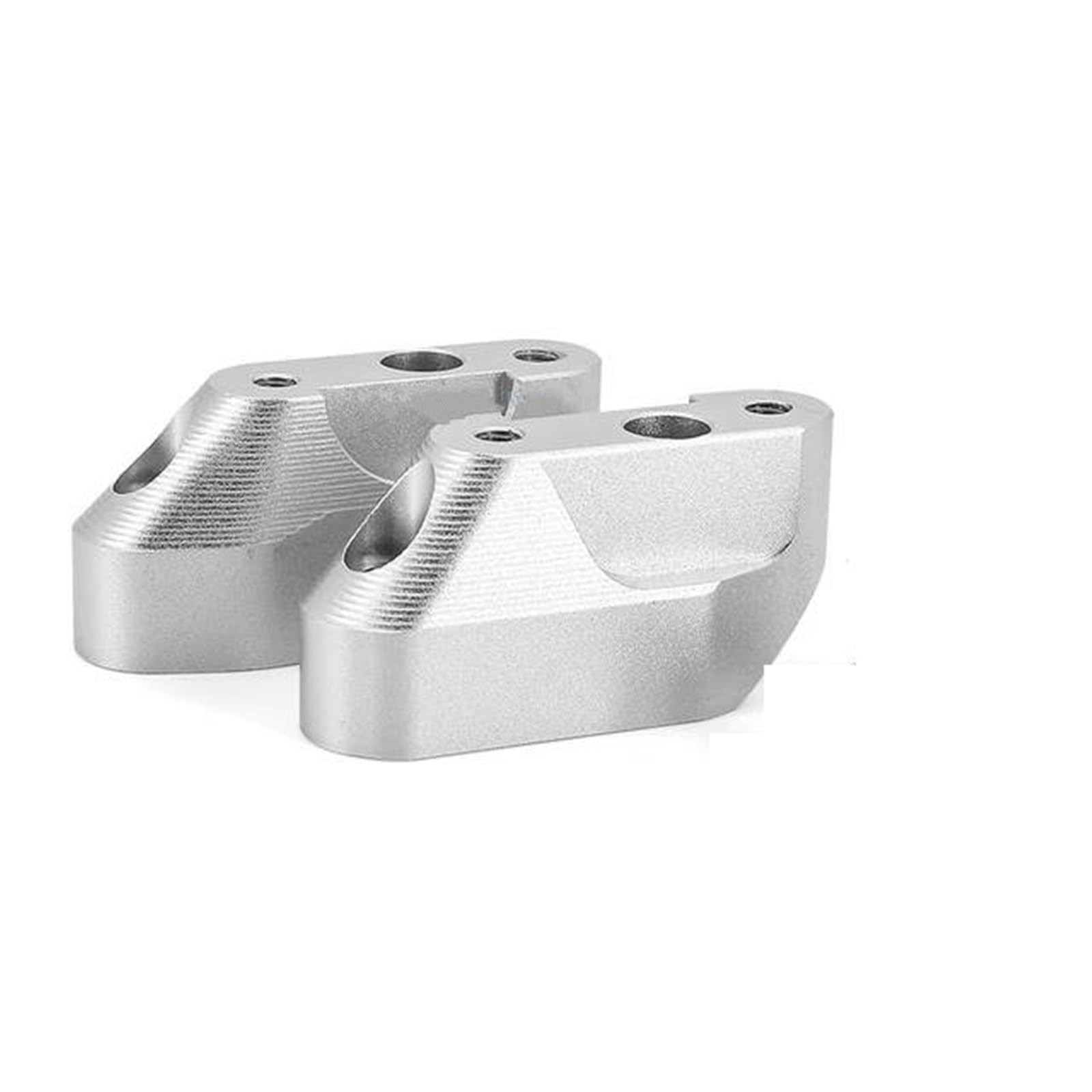 Hdhcscagh Silver For R1200rs For R 1200 1250 For R1250 For R1200 Rs For R1250rs 2019-2021 Handlebar Riser Clamp Extend Adapter Handlebar Clamps Risers(Silver)