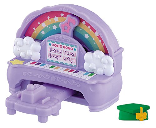 キラキラハッピー★ ひらけ!ここたま にじのピアノ&こくばんセット