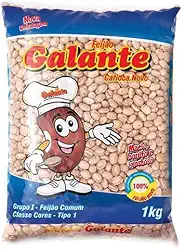Galante Feijão Carioca Tipo 1, Pacote 1kg