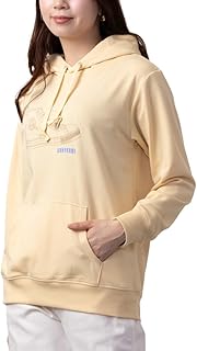 CONVERSE(コンバース)裏毛パーカーレディースプルオーバースウェットトップスイエロー:L