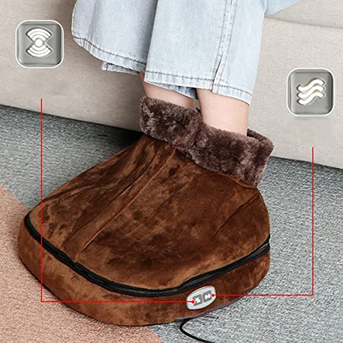 Masajeador de pies eléctrico con calor, 2 en 1, máquina para masaje plantar y calentamiento, antideslizante, alivia el dolor, ideal para invierno y regalo navideño miniatura 5