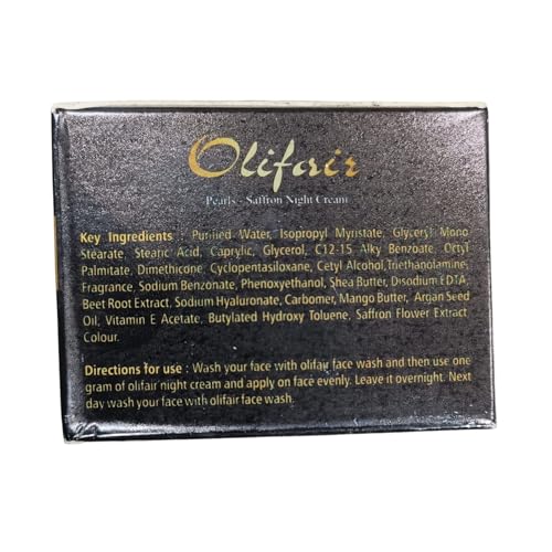 Image of Olifair Night Cream for Men and Women 50 g (Pack of 1)