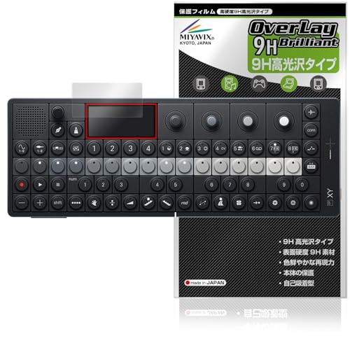 �~���r�b�N�X Teenage Engineering OP-XY �Ή� �ی� �t�B���� ���d�x 9H ���� PET�� �����K���X�����̍d�x ���{��