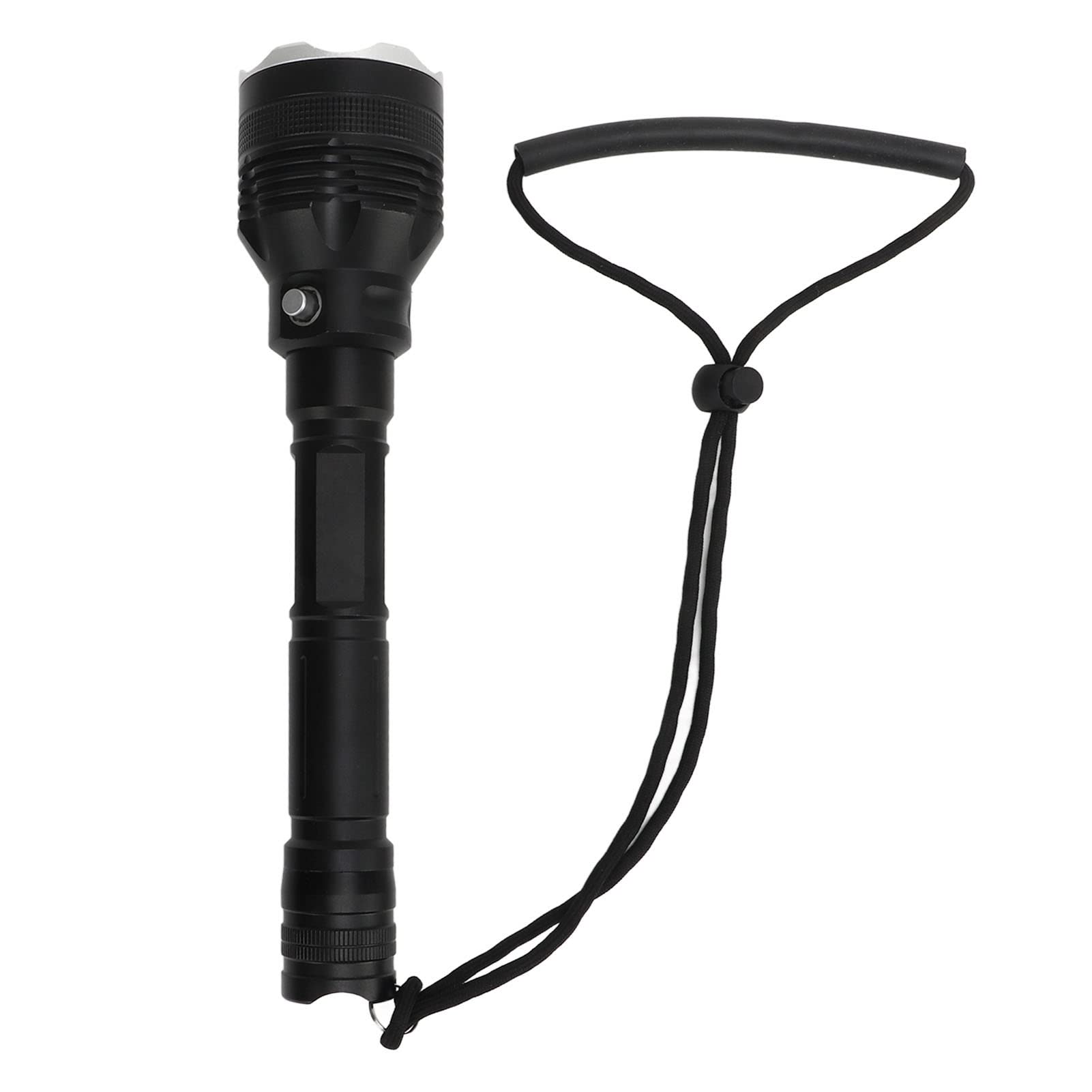 Diving Torch Flashlight, Diving Flashlight IPX8 8000LM LED Diving Torch Flashlight with 3 Lighting Modes Handheld, Handheld Flashlights