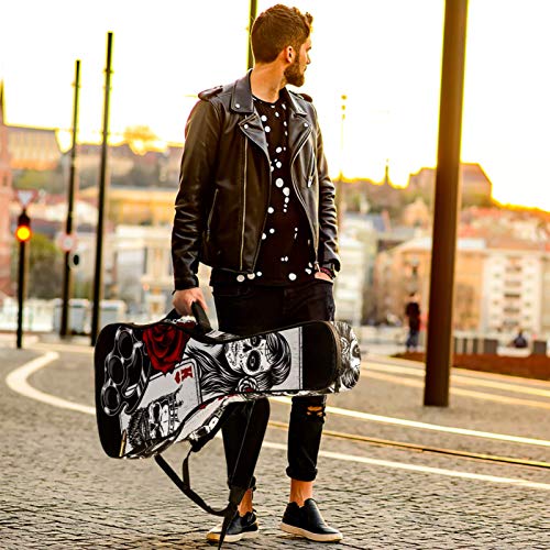 Housse pour Guitare Acoustique Chapeau de crâne Sac pour guitare électrique 10mm rembourré Housse pour Guitare classique… - Les Beatles, Paul McCartney, John Lennon, RIngo Starr, George Harrison Housse pour Guitare Acoustique Chapeau de crâne Sac pour guitare électrique 10mm rembourré Housse pour Guitare classique… – Image 7