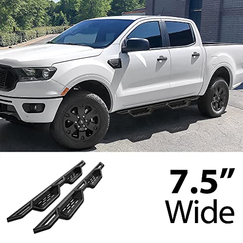 Estribos laterales estilo Drop Down HD Ridez para Ford Ranger miniatura 2