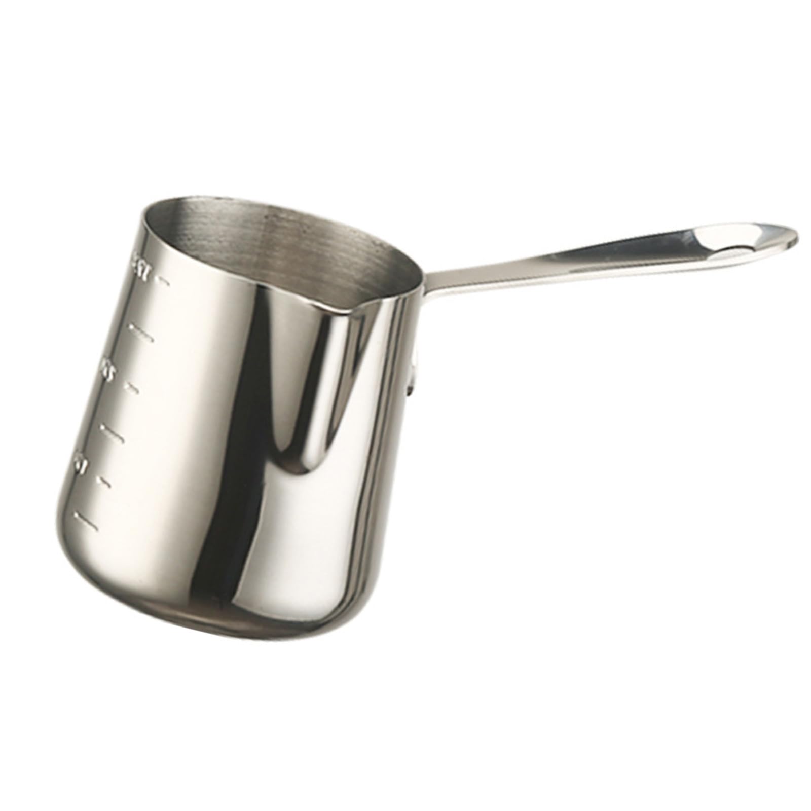 Tsophreniq Pots Teapot Melting Pots Pouring Melting Pitcher Long Handle Antiscalding Thickened Coffee Cup with Spout for Household Restaurant