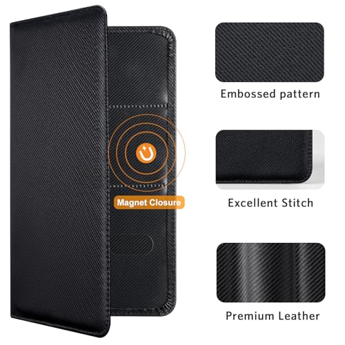 Image of CoBak Car Registration and Insurance Holder | Vehicle Glove Box Organizer, Auto Truck Compartment Document Case with Magnetic Closure for Insurance & Driver License