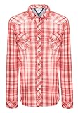 Druckknopfleiste khujo Herren Shirt Steff 2258SH153_CH32 CH32 Rust, XL