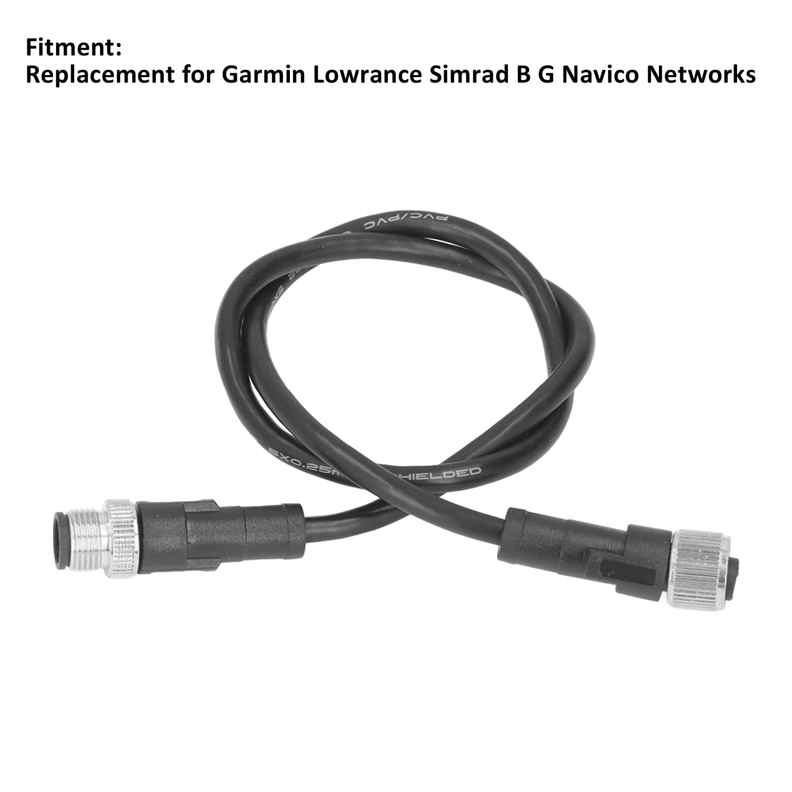 Cavo di Prolunga KIMISS, Cavo di Derivazione Dorsale per Barca per NMEA 2000 di Ricambio per Lowrance Simrad B & G Navico Networks(4 metri)