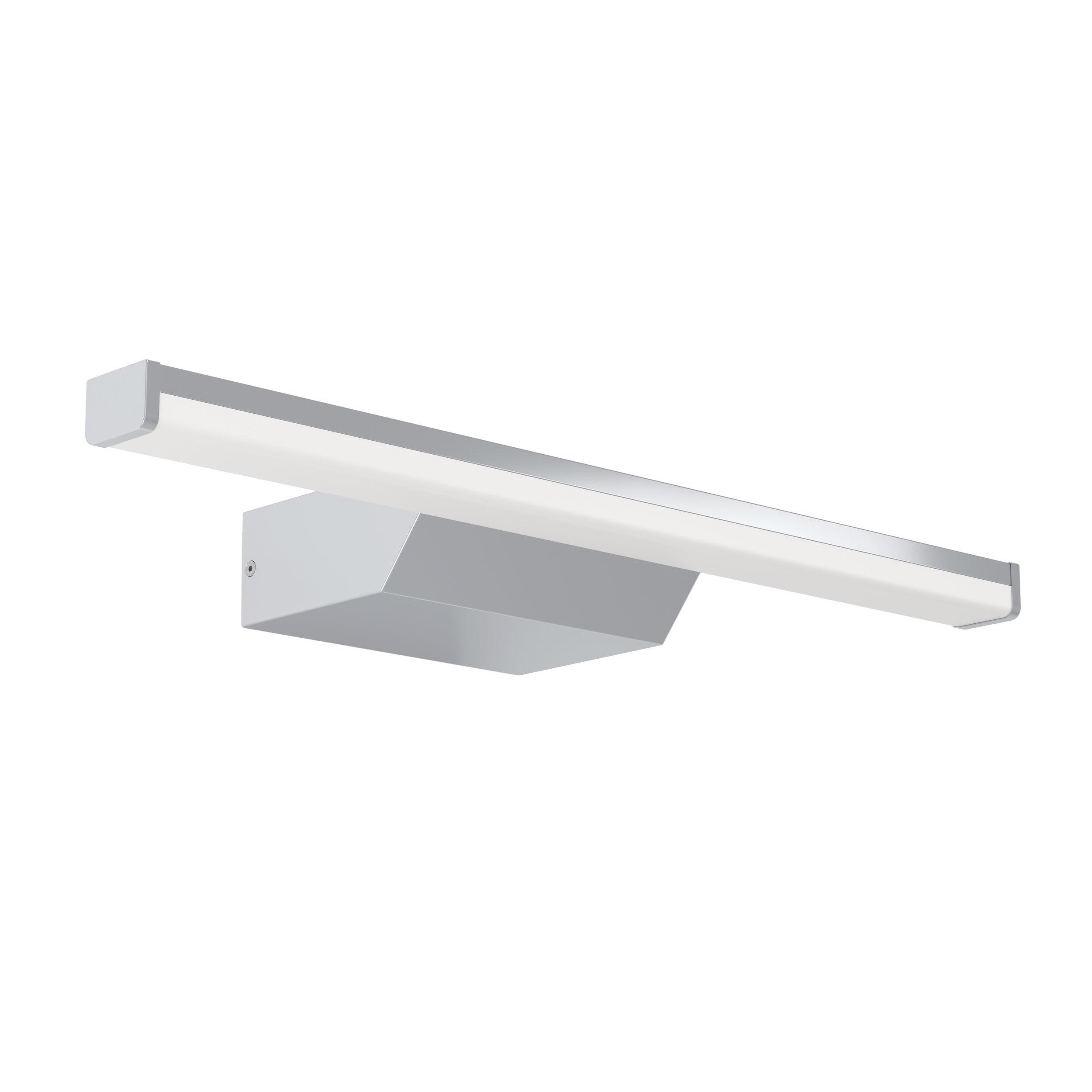 EGLO Connect.z Smart-Home LED Spiegelleuchte Regello-Z, L 60 cm, ZigBee | App und Sprachsteuerung Alexa, Lichtfarbe einstellbar (warmweiß-kaltweiß), RGB, dimmbar, Bad Wandlampe, silber, IP44