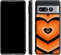 Vista 3 de Halloween Hearts Personalized Black Rubber Phone Case Compatible With Google Pixel 10, 10 Pro, 10 Pro XL, 9a, 9 Pro, Pixel 9, Pixel 9 Pro XL, 8a, 8