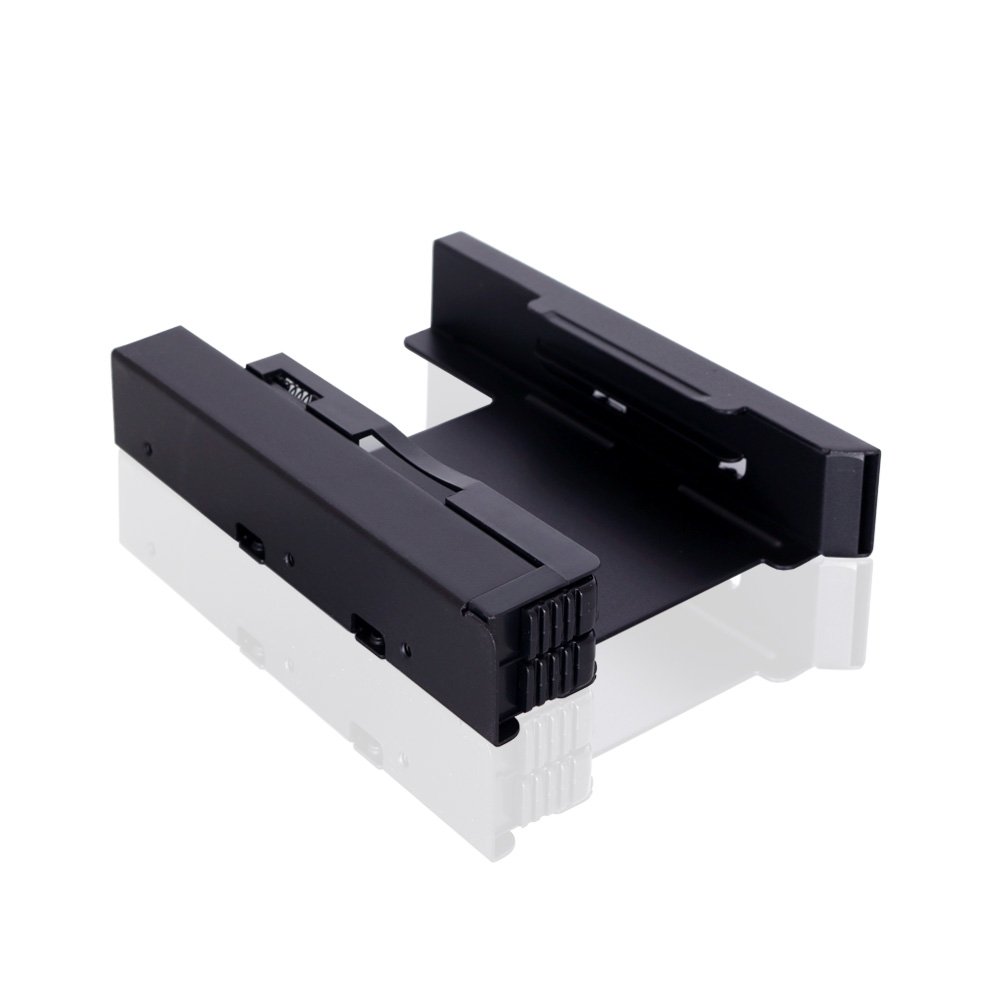 ICY DOCKTool-Less 2X 2.5 Inch to 3.5 Inch Dual Internal Hard Disk SSD Drive Metal SSD Mounting Bracket (EZ-Fit PRO MB082SP)