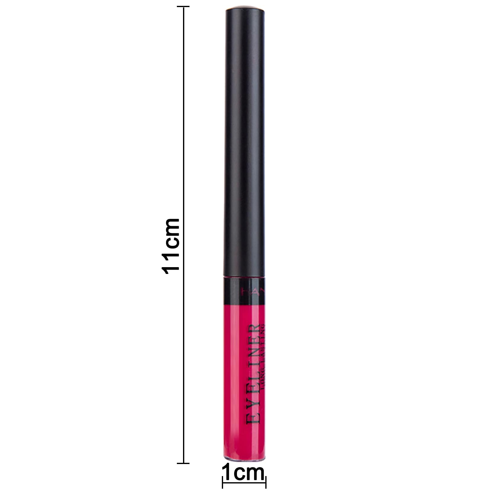 Flüssiger Eyeliner Matt Weiß Schwarz Rot Kaffee Grün Lila Wasserdicht Eyeliner Colorful Eyeliner Augen Make-up 1 Stück Rosa-Lila