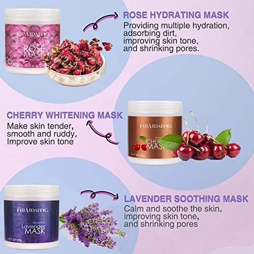 Jelly Masks For Facials Peel Off Moisturizing Jelly Mask Powder Hyaluronic Acid Floral Extract Essence Diy Esthetician Spa Face Skincare Mask #TOP1