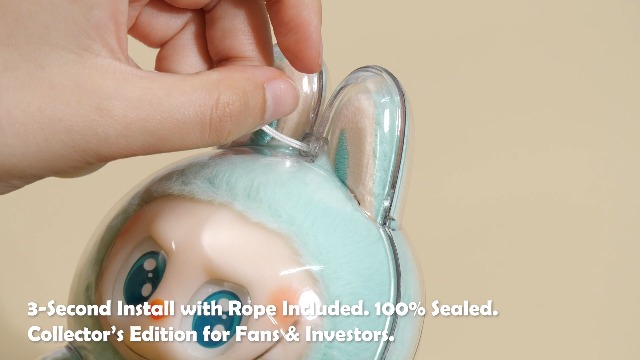 Amazon.com: [2-Pack] Clear Protective Cases Compatible with LABUBU