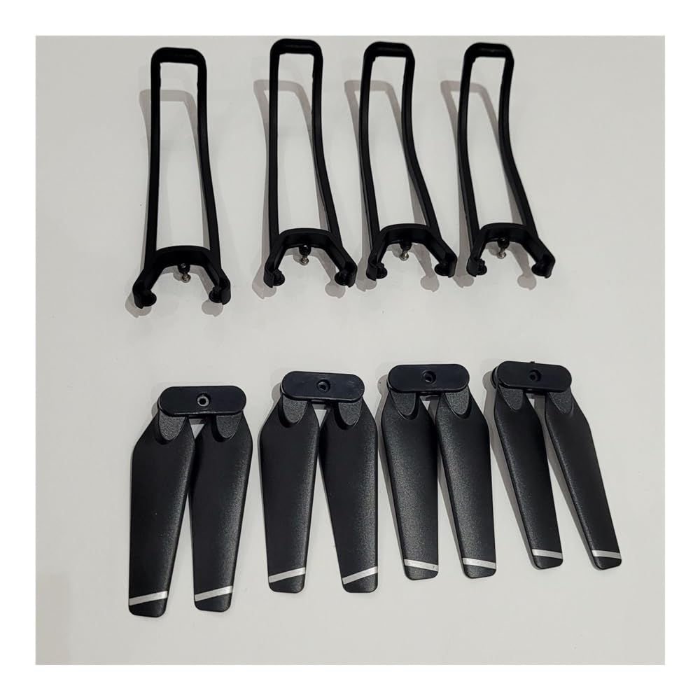 Fit for SG107 FPV Drone Spare Part Kit RC Quadcopter Accessory Foldable Propeller Blade Protective Frame Wing Guard(Set 01)