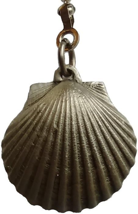 Pewter Seashell Ceiling Fan Pull Chain