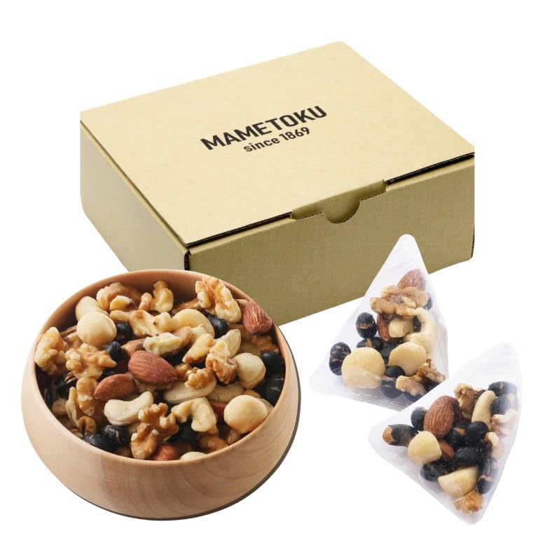 Amazon.co.jp: 豆徳 デイリーナッツBOX ミックスナッツ (5種類 / 600g