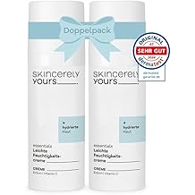 Skincerely Yours Light Moisturising Cream 2 x 50 ml I Absorbs Quickly I Provides Long-Lasting Moisture I Strengthens the Skin Barrier I For All Skin Types I Vegan