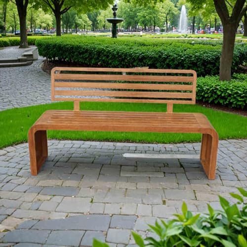 Banc d'extérieur toutes saisons pour solution assise de cour