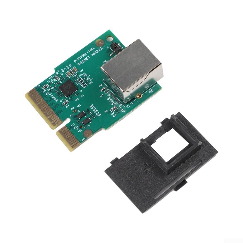 P1112640-015 Upgrade Ethernet Modul für Zebra ZD421 ZD421T ZD421D Drucker, Netzwerkschnittstellen-Kit mit Druckserver-Funktionalität, kompatibel mit 203dpi 300dpi Thermodruckern