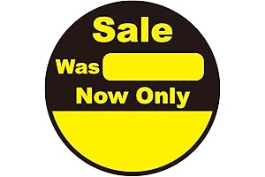 300pcs Round Price Reduced Sale Stickers - $1 off