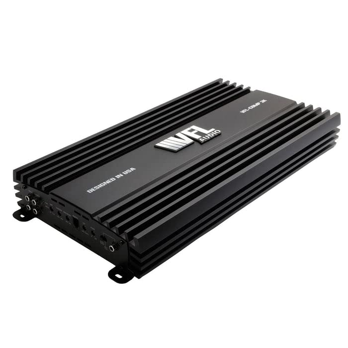 American Bass VFL COMP-3K 4 Channel AB Class Amplifier, 1 Ohm Stable D Class, 3000W RMS Power with 20 Hz - 350 Hz Frequency Responce