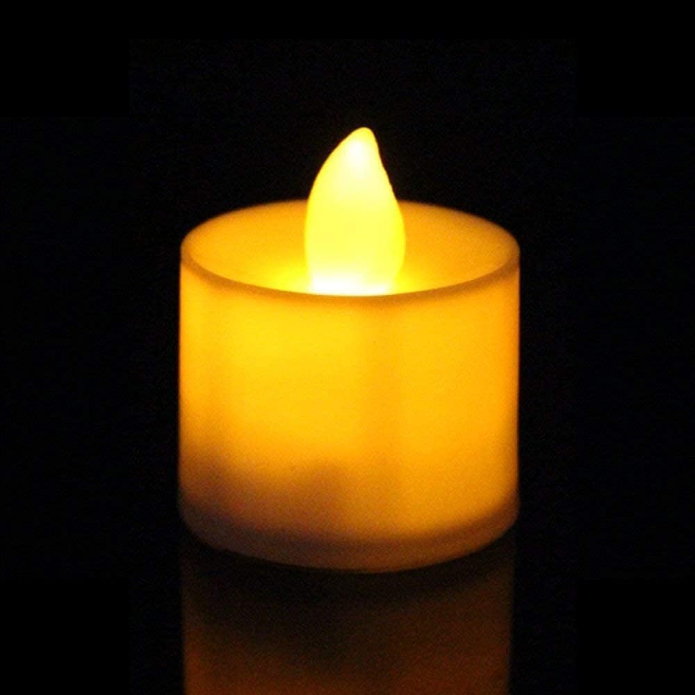 BELARO Led TeaLight Candle Diva Perfect LED Flame Less Yellow Diva TeaLight smokeless Candles for Home Decoration, Christmas,Birthday, Diwali Decorative (LED Diva)(Pack of 6) 4