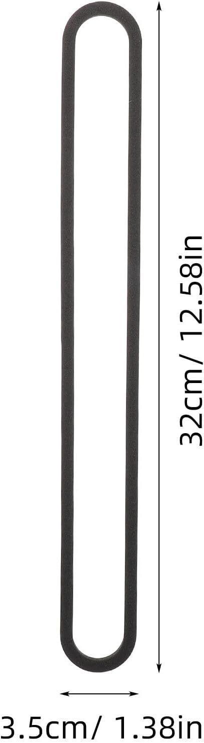 GANAZONO Vacuum Sealer Foam Gasket Strip Replacement Foam Material 4pcs for Enhanced Vacuum Seal Practical Sealing, Black Sealer Machine and Home Use and Commercial Use
