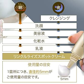 リンクルライズスポットクリーム　2本セット Amazon | リンクルライズスポットクリーム 医薬部外品 目元 口元