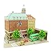 MK07-16 (Paper Craft) town of courier Koriko of 1/220 Studio Ghibli series witch by Sankei