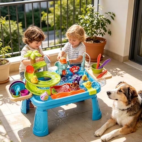 Lavabo de jeu enfant evite eclaboussures activités interieur