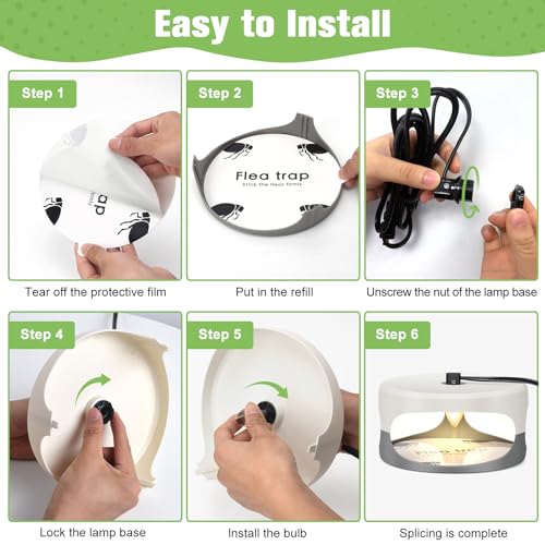 Kilsaco Flea Trap For Inside Your Home 2 Packs thumb #4