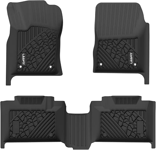 LASFIT Alfombrillas aptas para Jeep Grand Cherokee 2013-2015  Dodge Durango 2013-2015 (solo asientos de banco de 2 fila) forros de coche para todo