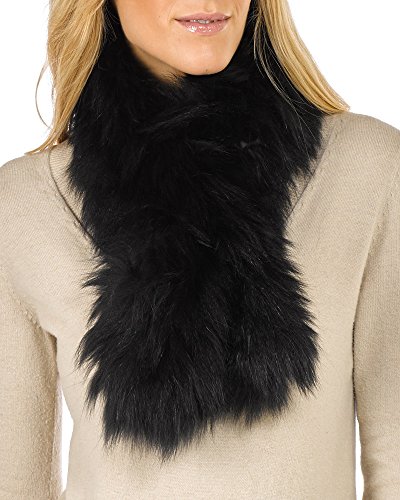 frr Knit Fox Fur Shelby Scarf2