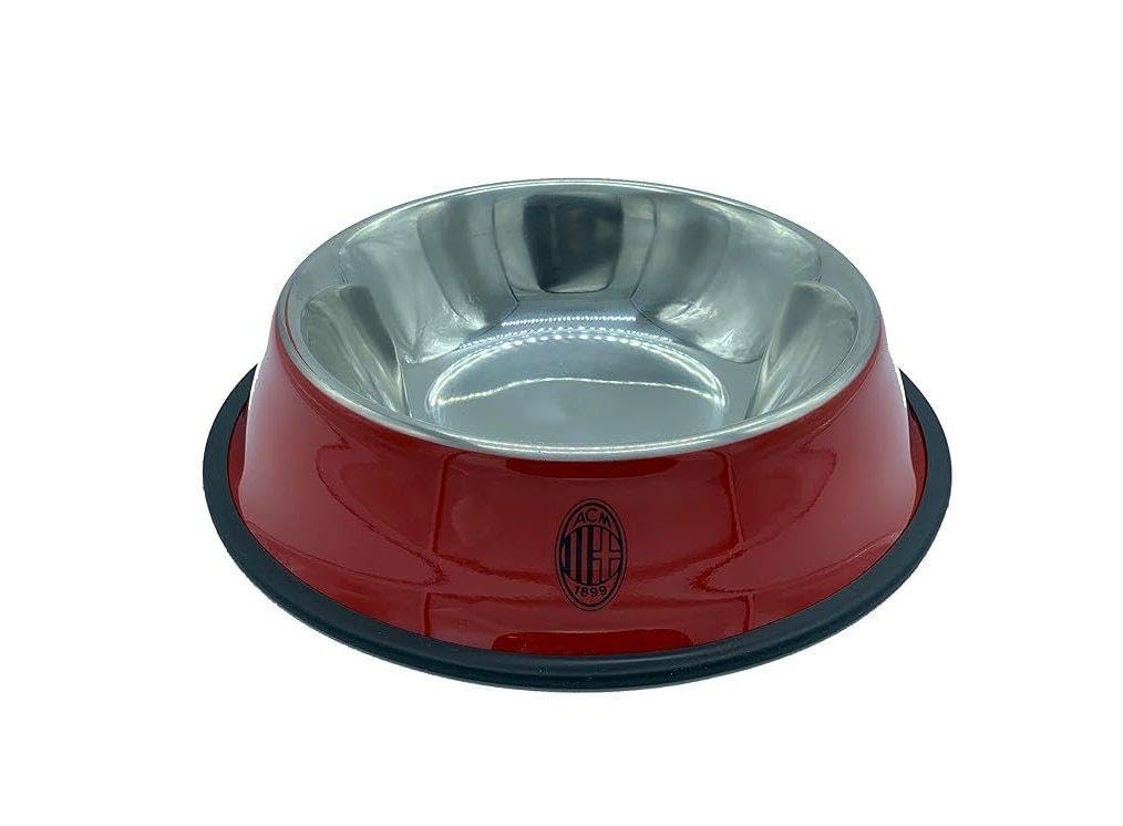 AC Milan AC Milan Only4fan S.r.l. PETBOWLACMILAN26CMR Bowl, Red, Unique Unisex-Adult