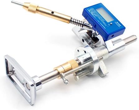 Angle Digital Display Gemstone Grinding Machine Manipulator High-Precision Gem Faceting Machine Handle (Updated Version, 64 Index Gear)