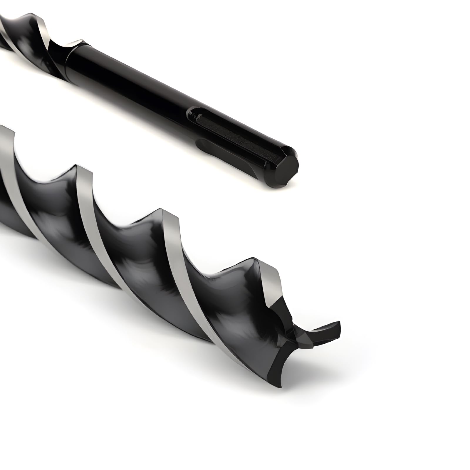 Broca de serpiente 20 x 300 mm Sds Plus para madera blanda, madera dura con punta de centrado
