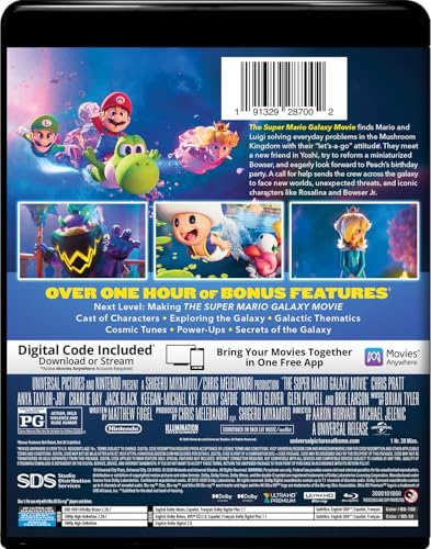 Image of The Super Mario Galaxy Movie (4K Ultra HD + Blu-ray + Digital)