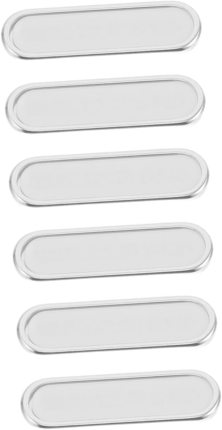 Side Button Protective Stickers Shock-Absorbing Camera Control Pads 6pcs for 17/17 Pro/17 Anti-Fingerprint and Scratch-Resistant Mobile Phone Accessories, White