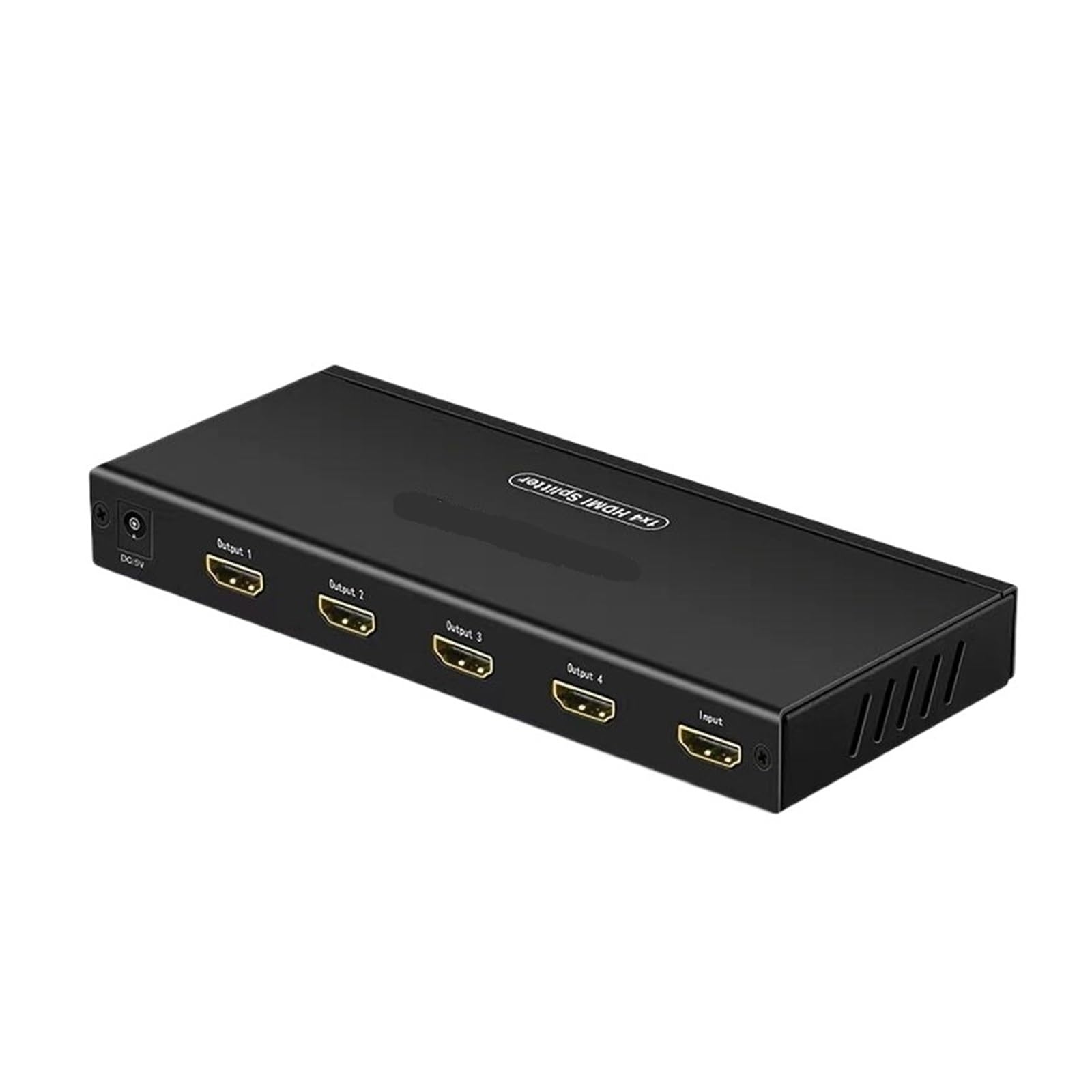 One-to-Two Splitter 1 in 4 Out Video 4k Projector Computer Screen 1 Minute 2/4(40202 One in and Four Out Metal Model)-image-45