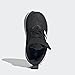 adidas Kids Fortarun Elastic Running Shoe, Black/White/Grey, 5 US Unisex Toddler
