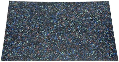 Dopro Uncut 11"x17" DIY Blank Guitar Bass Pickguard Material Sheet Scratch Plate Material Sheet 29x43cm Abalone Pearl (Cut Your Own Pickguard)